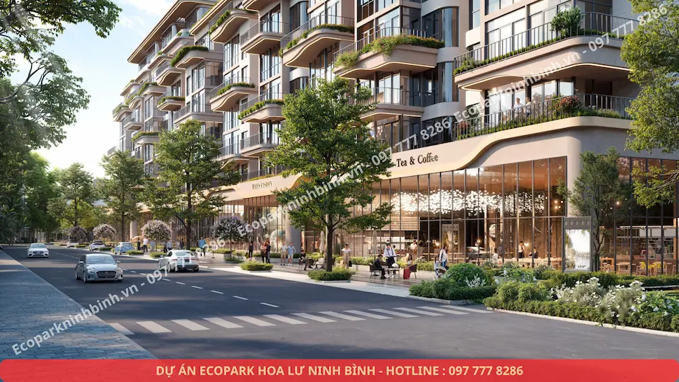 Shophouse chân đế chung cư - Ecopark Ninh Bình - Ecopark Hoa Lư Ninh Bình