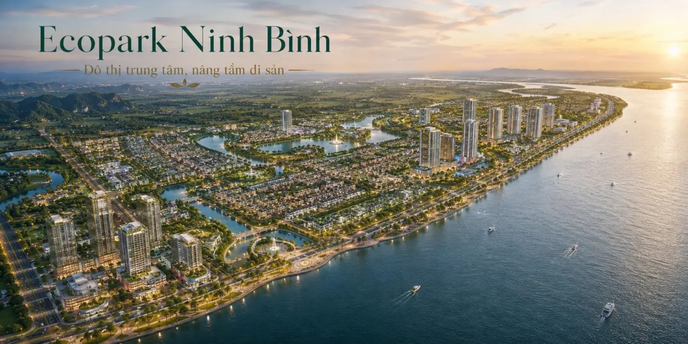 phối cảnh dự án Ecopark Ninh Bình